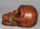 Ancient Chinese Jade Carved Person Cranial Head Long 11.  7cm Other Chinese Antiques photo 4