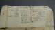1803 Stampless Letter W Boston Postmark To Augustus Chase - Schooner Harriot Other Maritime Antiques photo 9