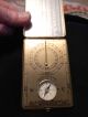 Vintage Outdoor Supply Co Sunwatch 1921 Boy Scout Pocket Sundial Brass Steampunk Compasses photo 2