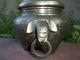 Chinese Brass Tripod Censer,  Incense Burner Elephant Head & Ring Handles Incense Burners photo 6