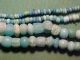 String Of Roman Turquoise/blue Coloured Glass Beads Circa 100 - 400 A.  D. Roman photo 4