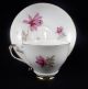 Bone China Made In England Cup And Saucer White/pink/taupe/gold Cups & Saucers photo 1