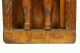 Antique Early Hand Carved Wood King Gustav I Vasa Figure,  Swedish Folk Art Carved Figures photo 3