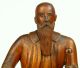 Antique Early Hand Carved Wood King Gustav I Vasa Figure,  Swedish Folk Art Carved Figures photo 7