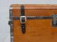 Antique Trunk Leather Latches Patented 1862 Small Size A 154 Years Old 1800-1899 photo 1