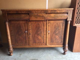 Antique Sideboard Buffet From A Federal Period Local Pick Only photo