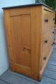 Antique Pine Dresser With Painted Black Top 1900-1950 photo 3