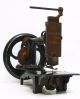 Rare German Cast Iron Sewing Machine,  By Jakob Schröder.  Darmstadt 1860. Sewing Machines photo 3