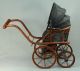Antique Children ' S Doll Carriage Buggy Baby Stroller Rattan Wicker Baby Carriages & Buggies photo 2