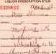 Prohibition Will Thomas Whiskey Prescription Doctor ' S Rx Stub Westfield Pa Bar Other Medical Antiques photo 1