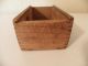Vintage Primitive Wooden Box Rustic Shabby Decor Country Primitives photo 3