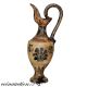 Scarce,  Huge Greek Terracotta Wine Jug 1600 - 1700 Ad Roman photo 2