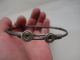 Ancient Silver Anglo Saxon Twisted Arm Bracelet Other Antiquities photo 1