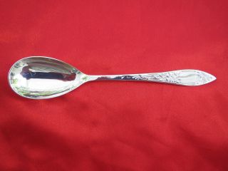 Vintage 1925 Sterling Silver Sugar Spoon; Stieff,  Lady Clair Pattern photo