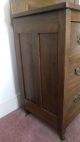 Antique Solid Wood Dresser With Beveled Glass Mirror, 1900-1950 photo 5