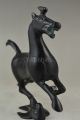 China Classical Collectible Old Bronze Horse Speed Running Tread Swallow Statue Other Antique Chinese Statues photo 2