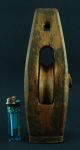 Japanese Vintage: Old Wooden Pulley From Meiji Period 69 Other Japanese Antiques photo 1