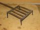 Late 18th C Wrought Iron Standing Broiler Or Gridiron Old Surface Primitives photo 1