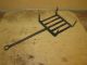 Late 18th C Wrought Iron Standing Broiler Or Gridiron Old Surface Primitives photo 6