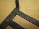 Late 18th C Wrought Iron Standing Broiler Or Gridiron Old Surface Primitives photo 8
