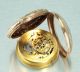 18k Gold Julien Le Roy Verge Watch Quarter Repeater Circa 1770 Pocket Watch Other Antique Instruments photo 6