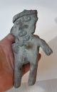 Pre Colombian Mexico Pottery Fragment Of Large Idol Clay The Americas photo 1