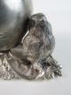 C1890 Pairpoint Figural Silverplate Toothpick Holder 2 Baby Birds Other Antique Silverplate photo 3