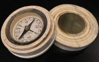 19th Century Pocket Compass photo