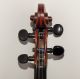 German Violin Labeled Aegidius Kloz Mittenwald 1819,  Enrico Morelli Bow,  2 Cases String photo 9