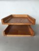 Mid Century Peter Pepper Products Inc.  Solid Wood Letter Tray Vintage Eames Vtg Mid-Century Modernism photo 1