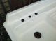 Farmhouse Sink With Drain Board.  Stamped Ar,  Farm House,  Vintage,  1950 ' S Sinks photo 1