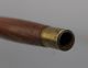 19thc Antique Civil War Period,  6 - Hole Rosewood & Brass Fife Flute, Wind photo 8