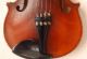 Fine Handmade German 4/4 Fullsize Violin - 100 Years Old - 4 Corner Blocks String photo 3