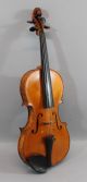 Antique German,  E.  Martin,  4/4 Figured Maple,  Amati Violin & Bow,  Nr String photo 6