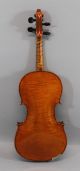Antique German,  E.  Martin,  4/4 Figured Maple,  Amati Violin & Bow,  Nr String photo 7