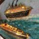 Antique Folk Art Hand Made Cruise Ships Sail Boats Nautical Maritime Diorama Model Ships photo 8