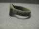 Ancient Roman Bronze Ring With Draco Signs Wearable Great Design Roman photo 3