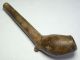 Scarce British Elizabethan Period Polished & Adapted Decorated Clay Pipe.  (a882) British photo 1