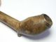 Scarce British Elizabethan Period Polished & Adapted Decorated Clay Pipe.  (a882) British photo 2