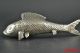 Collectible China Style Old Tibet Silver Fish Symbol Lucky Statue Decor Noble Other Antique Chinese Statues photo 1