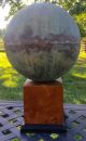 Large 100 Yr.  Old Flagpole Copper Ball.  Great Natural Surface Weathervane Weathervanes & Lightning Rods photo 1