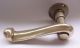 Vintage Solid Brass Door Lever Single Handle,  Backplate Door Knobs & Handles photo 9