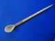 Antique Zulu Bovine Bone Snuff Spoon - With Decoration Other African Antiques photo 2