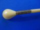 Antique Zulu Bovine Bone Snuff Spoon - With Decoration Other African Antiques photo 3