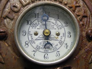 Vintage 1900s Tolman Xx Oven Thermometer Cast Iron Piece photo