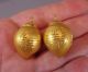 Handmade Chinese Hallmarked 24k Gold,  Designer Signed Earring Pendants 4 Buttons Necklaces & Pendants photo 2