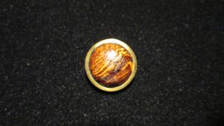 Small Bennington Norwalk,  Ct Button Brass Mount C.  1825 - 1853 photo