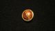 Small Bennington Norwalk,  Ct Button Brass Mount C.  1825 - 1853 Buttons photo 1
