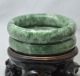 Chinese Hand - Carved Pure Natural Jade Bracelet Size 58 - 62mm Bracelets photo 4