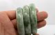 Chinese Hand - Carved Pure Natural Jade Bracelet Size 58 - 62mm Bracelets photo 7